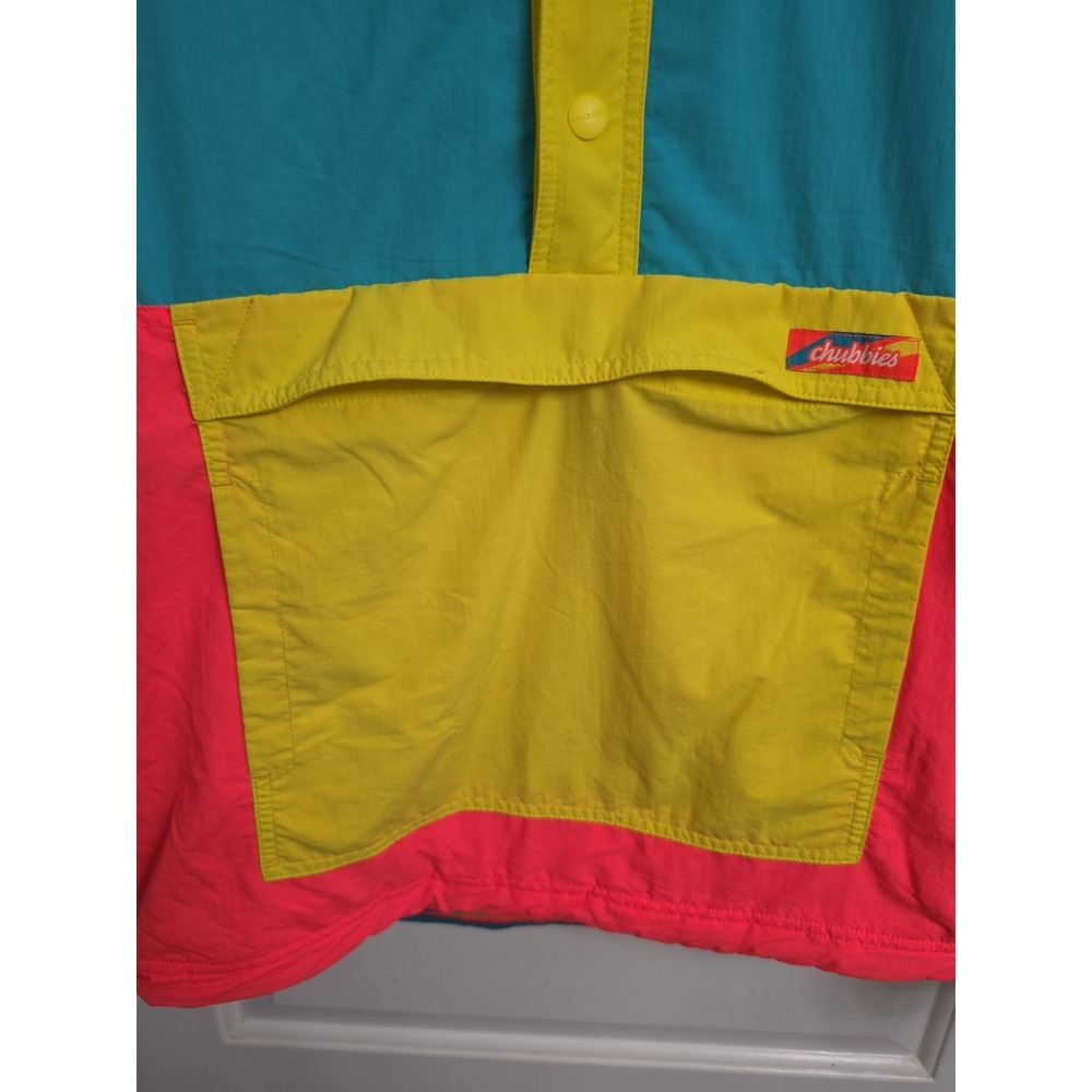 Chubbies Pullover Multi Color Jacket Medium - Picture 3 of 12